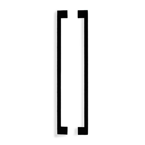 Puxador Bene Duplo 300mm Preto Formi