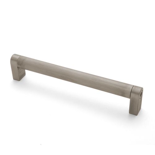 Puxador Allen Liso 160mm Níquel Velho Zen