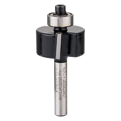 Fresa Reta com Rolamento 1" Haste 1/4" Bosch