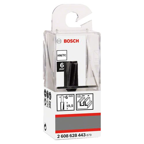 Fresa Paralela Dupla 12,7mm Haste 6mm Bosch