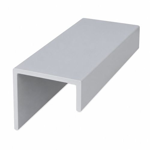Perfil RM-123 Topo 3 Metros Supra Natural para Acabamento de Móveis Rometal