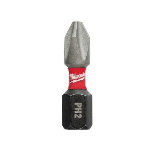 Jogo com 2 Ponteiras Philips PH2 25MM Milwaukee