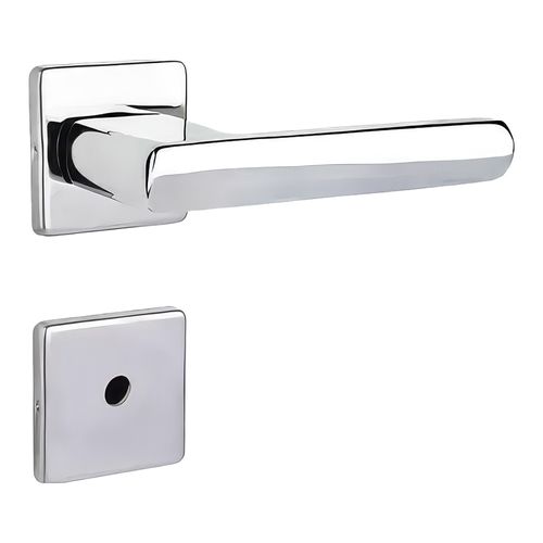 Fechadura Banheiro 454 ST2 55mm Inox Polido La Fonte